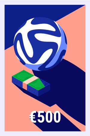 Place a €500 bet on Sports