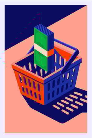 Bonus Money purchase in the Shop