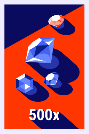 Win 500 times in casino