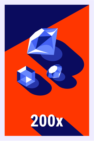 Win 200 times in casino