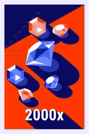 Win 2000 times in casino